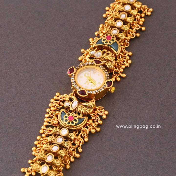 BlingBag Golden Ishitaika Heritage Watch