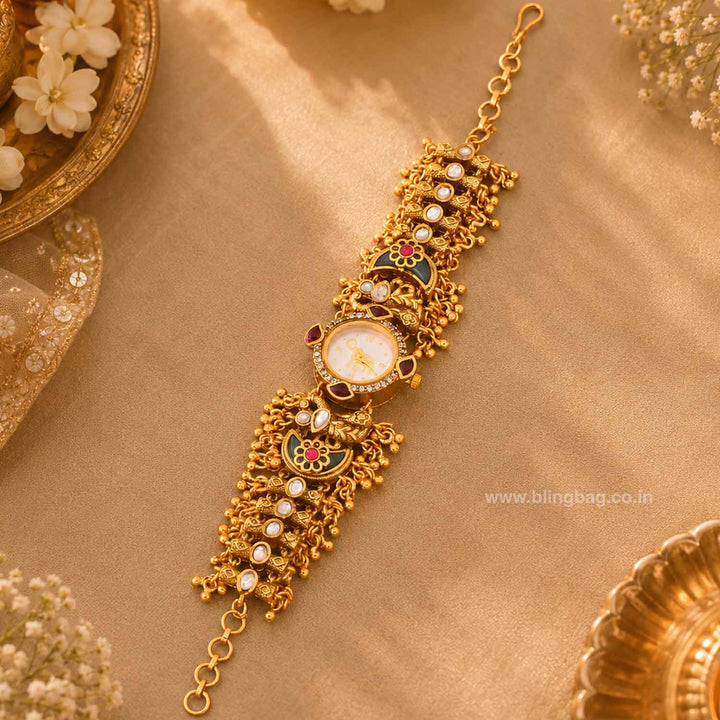 BlingBag Golden Ishitaika Heritage Watch