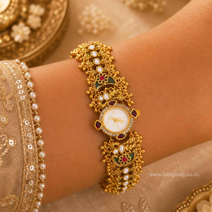 BlingBag Golden Ishitaika Heritage Watch