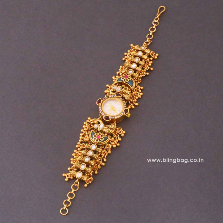 BlingBag Golden Ishitaika Heritage Watch