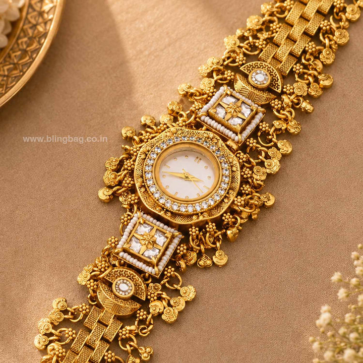 BlingBag Golden Ishitaini Heritage Watch