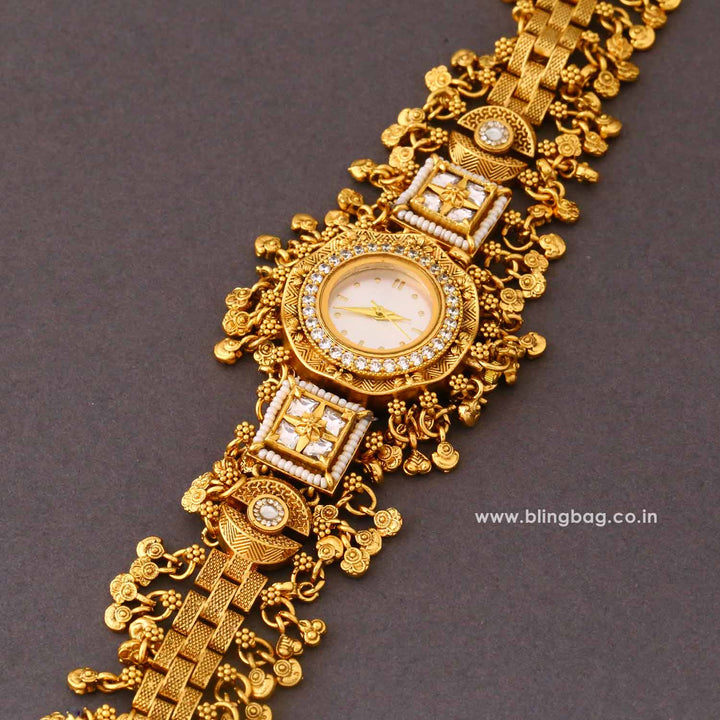 BlingBag Golden Ishitaini Heritage Watch