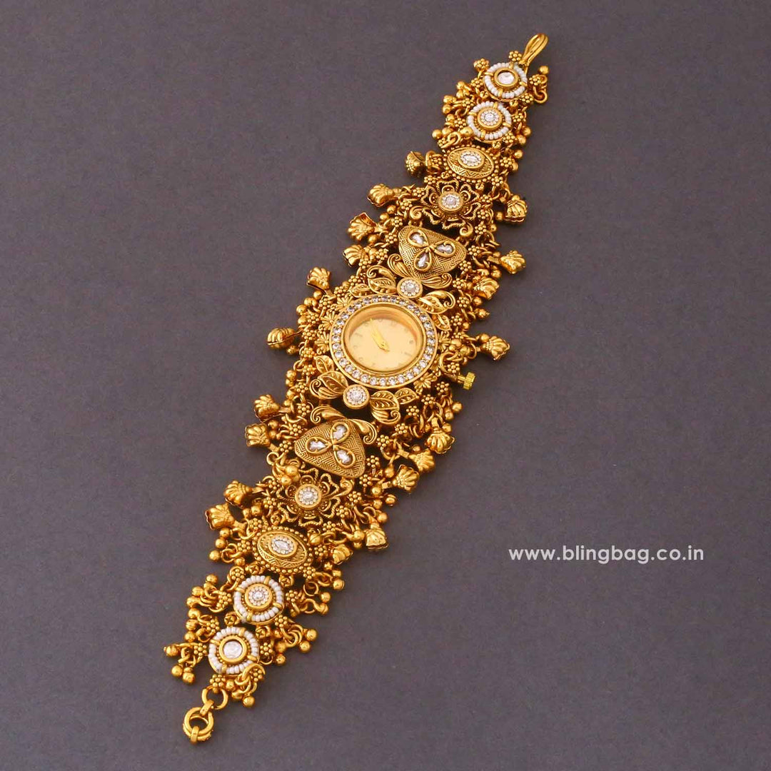 BlingBag Golden Ishitaita Heritage Watch-I