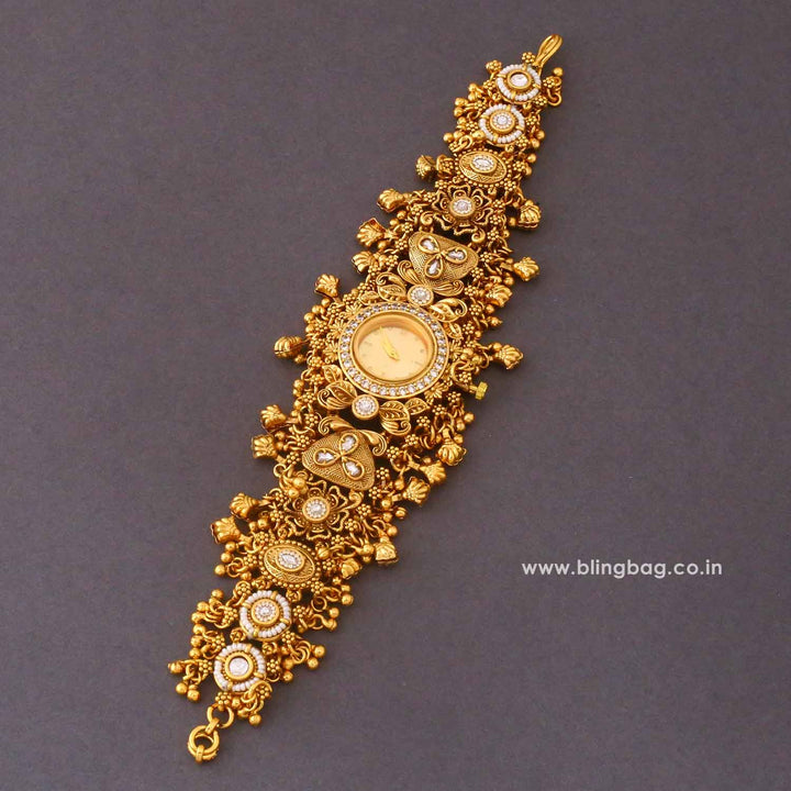 BlingBag Golden Ishitaita Heritage Watch-I