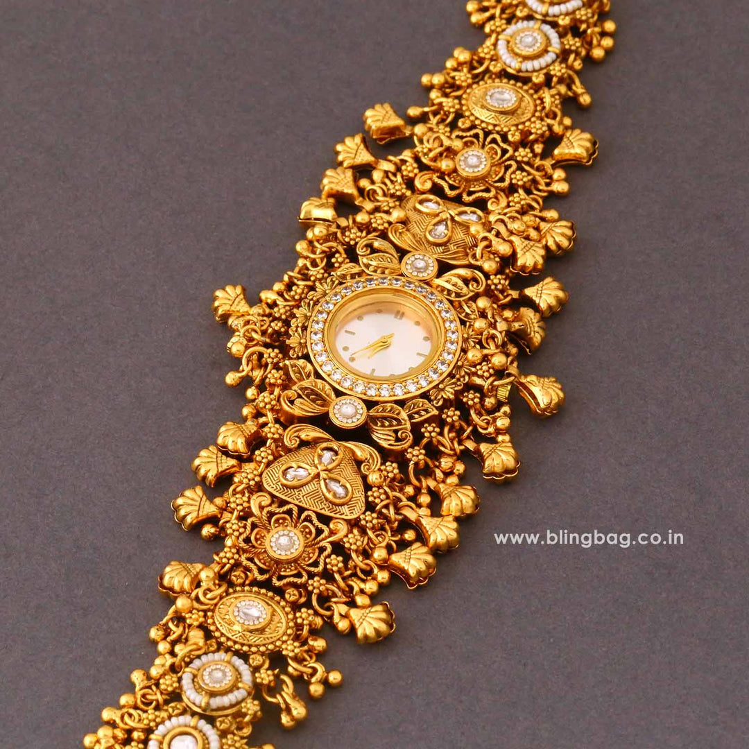 BlingBag Golden Ishitaita Heritage Watch-II