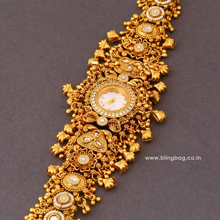 BlingBag Golden Ishitaita Heritage Watch-II