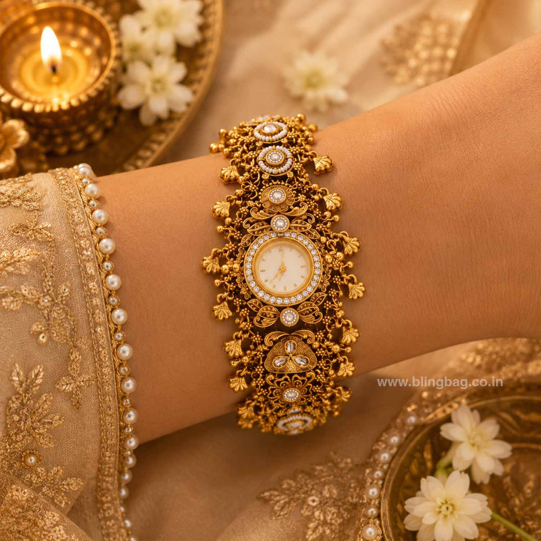 BlingBag Golden Ishitaita Heritage Watch-II