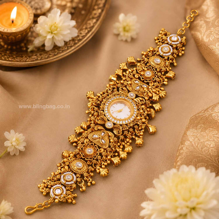 BlingBag Golden Ishitaita Heritage Watch-II
