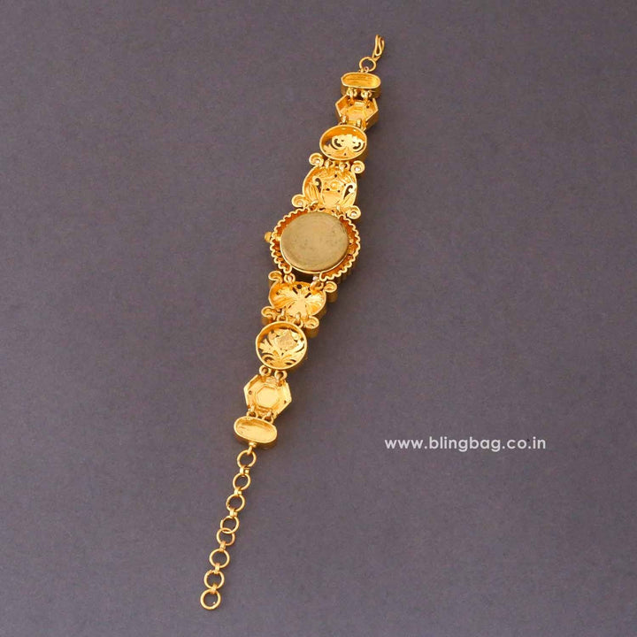 BlingBag Golden Ishitasha Heritage Watch