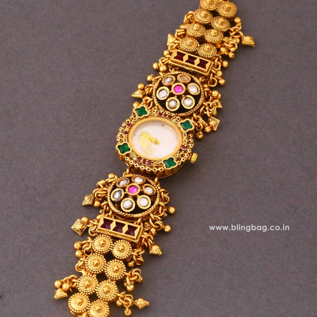 BlingBag Golden Ishitashi Heritage Watch