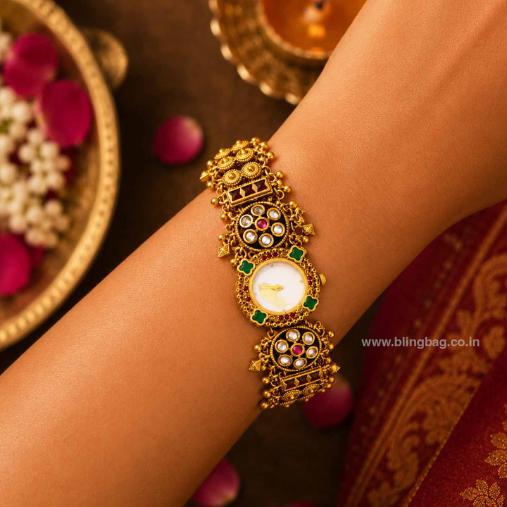 BlingBag Golden Ishitashi Heritage Watch