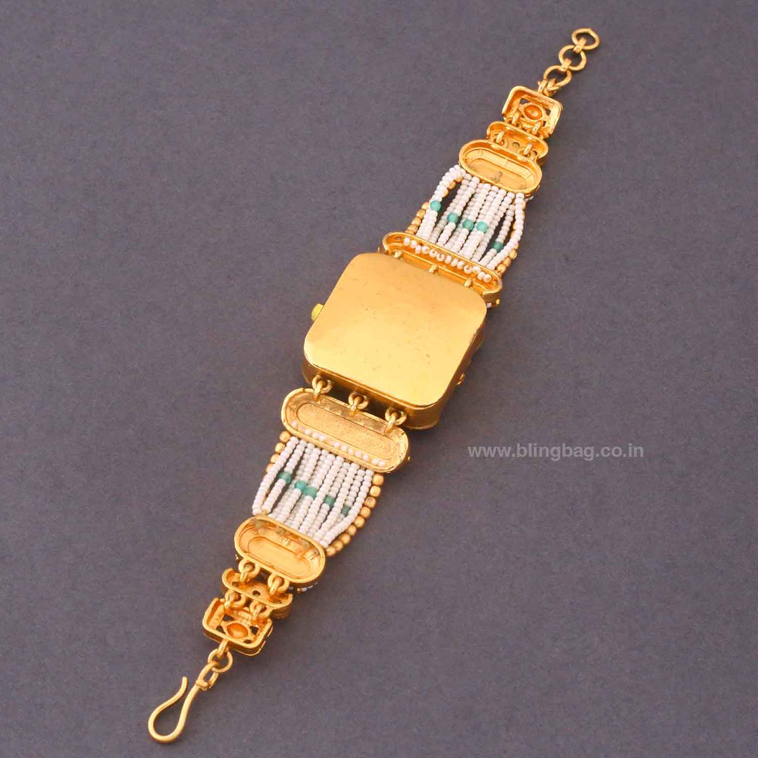 BlingBag Golden Kianna Heritage Watch