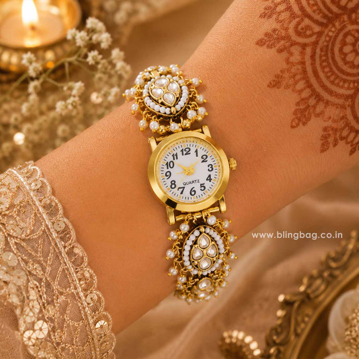BlingBag Golden Kirani Heritage Watch