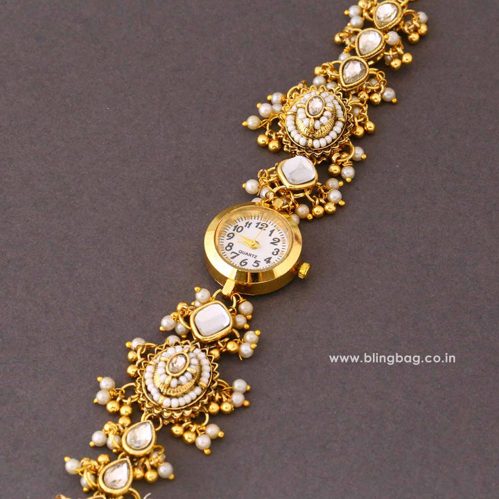 BlingBag Golden Lavanyai Heritage Watch