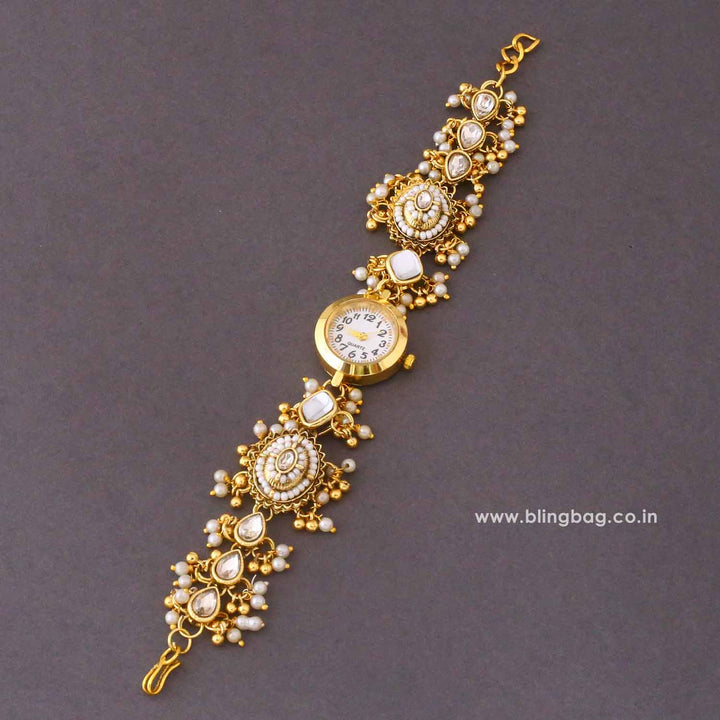 BlingBag Golden Lavanyai Heritage Watch