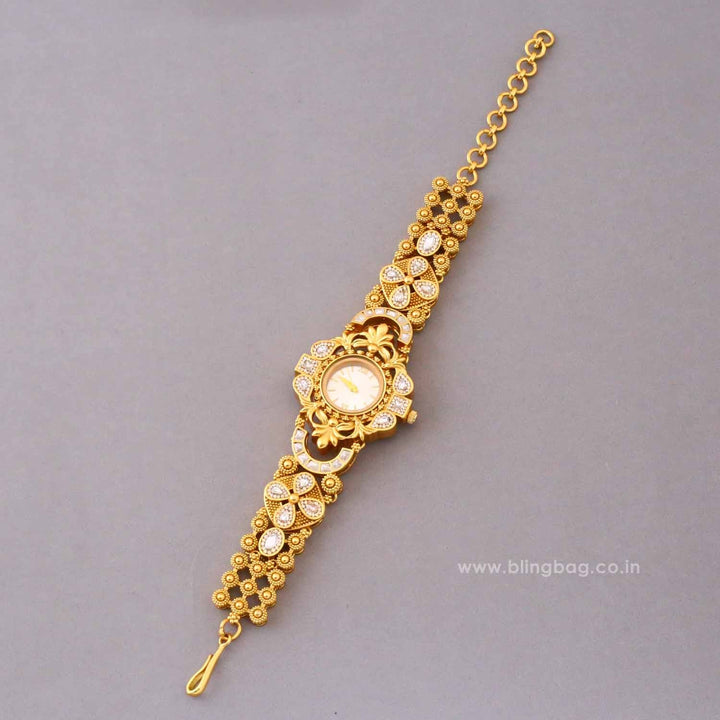 Blingbag Golden Nishaini Heritage Watch