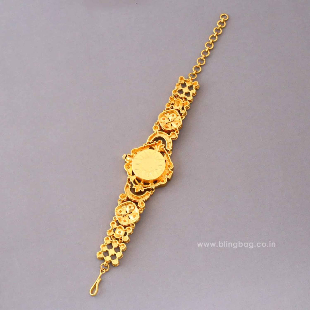 Blingbag Golden Nishaini Heritage Watch