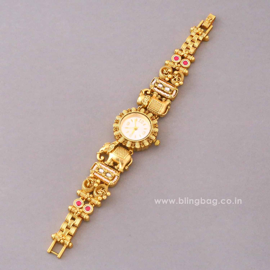 BlingBag Golden Nishasha Heritage Watch -  III