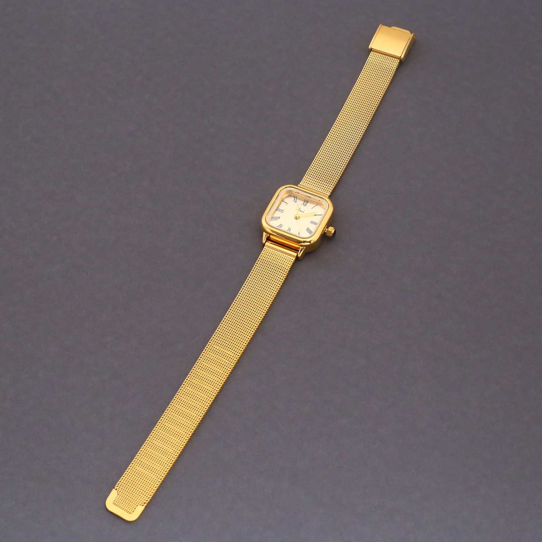 Blingbag Golden Ovi Casual Watch
