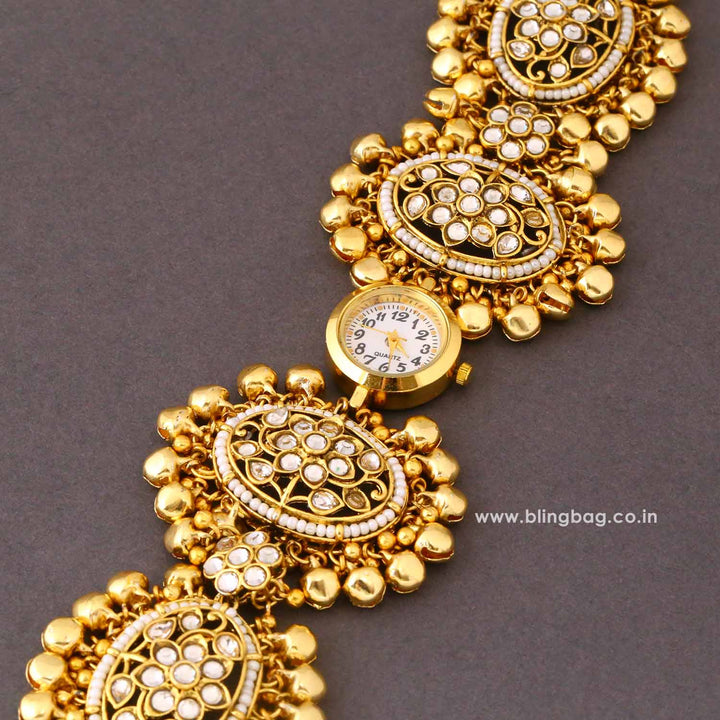BlingBag Golden Payalani Heritage Watch