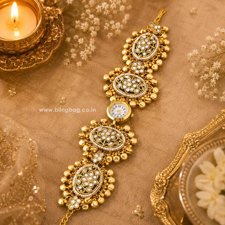 BlingBag Golden Payalani Heritage Watch