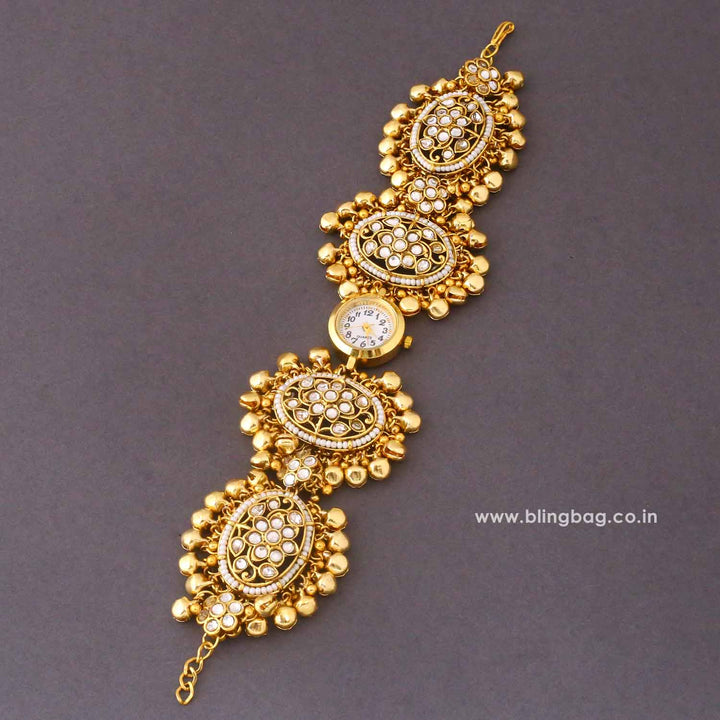 BlingBag Golden Payalani Heritage Watch
