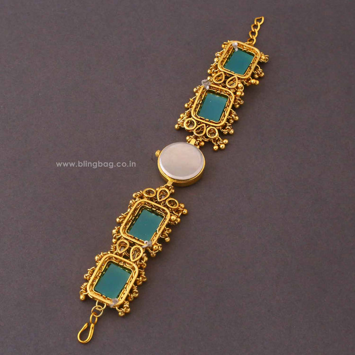 Blingbag Golden Rajghadi Kashmiri Watch