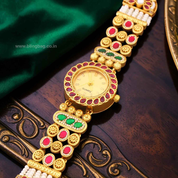 BlingBag Golden Ramaya Heritage Watch