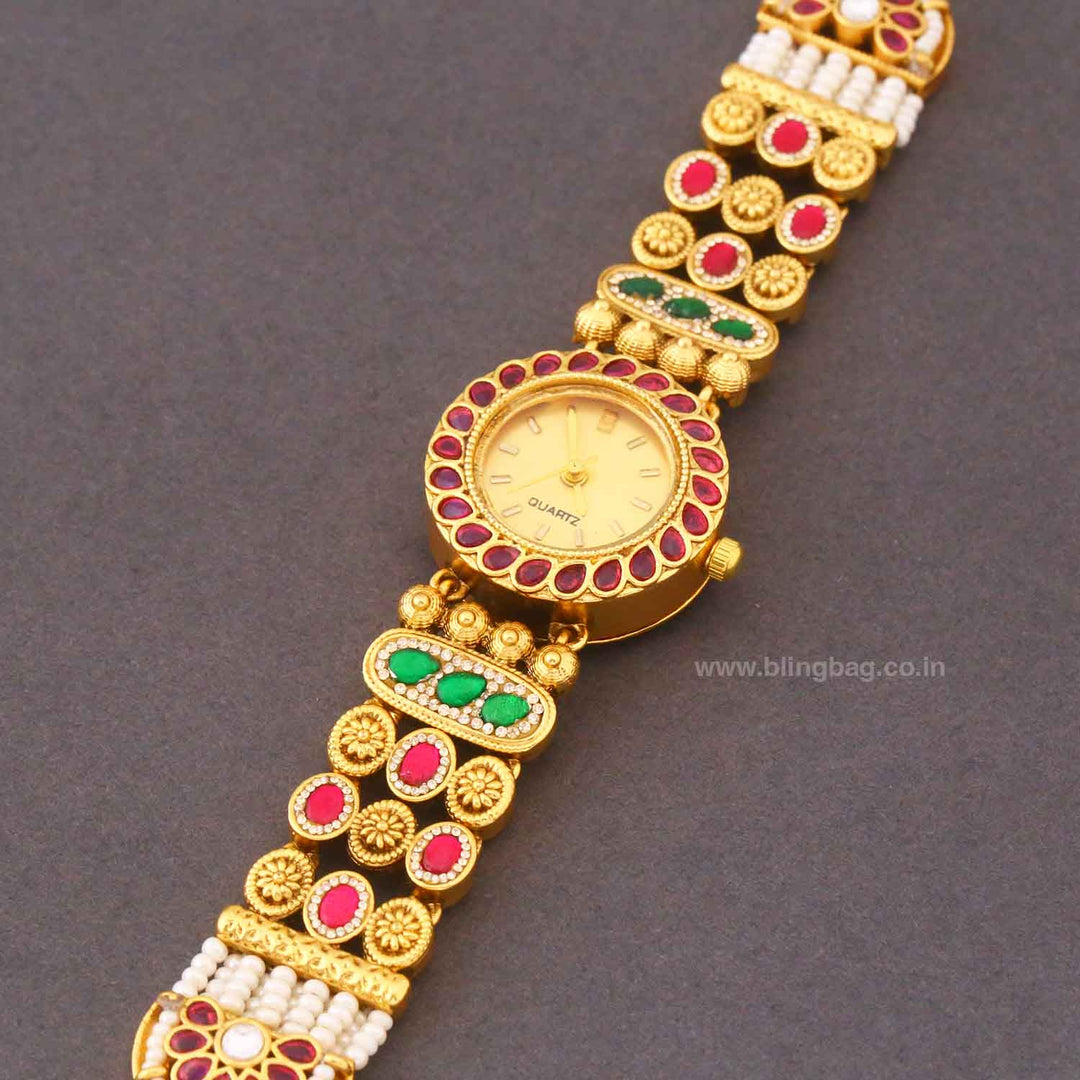 BlingBag Golden Ramaya Heritage Watch