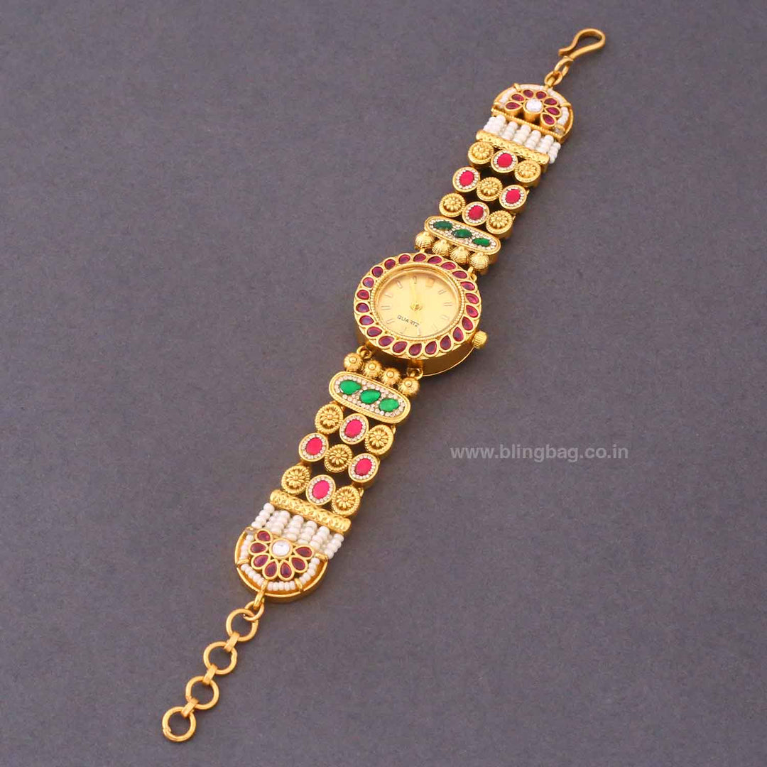 BlingBag Golden Ramaya Heritage Watch