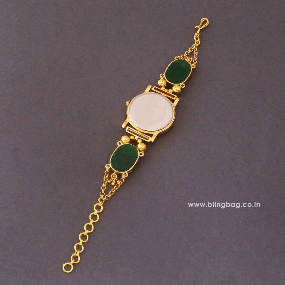 BlingBag Golden Riyaani Heritage Watch