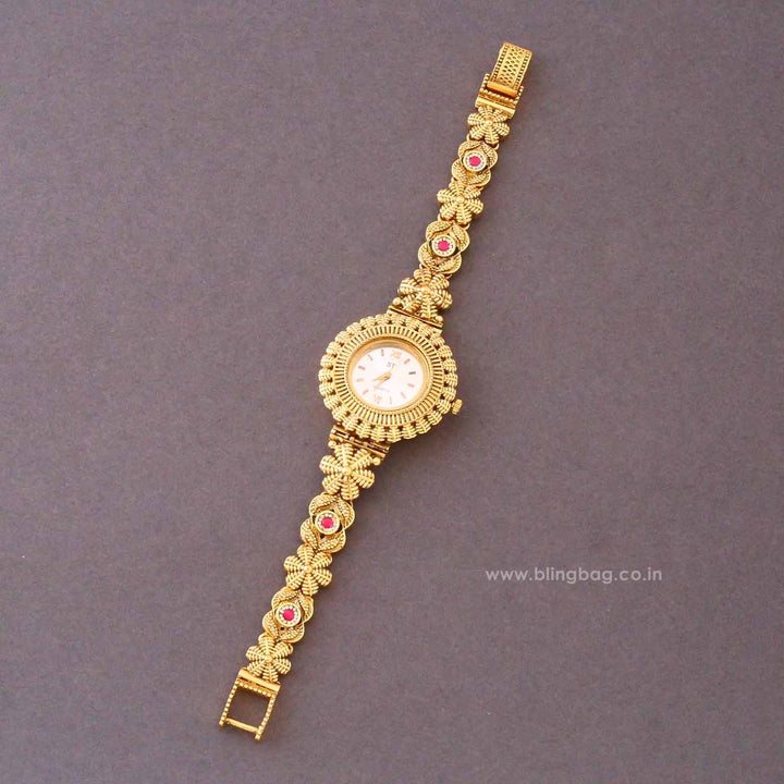 BlingBag Golden Riyaika Heritage Watch