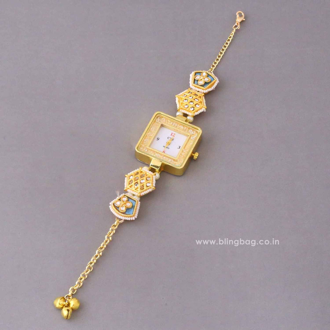 BlingBag Golden Roshnii Bracelet Watch