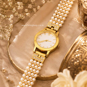 BlingBag Golden Shreyai Kashmiri Watch