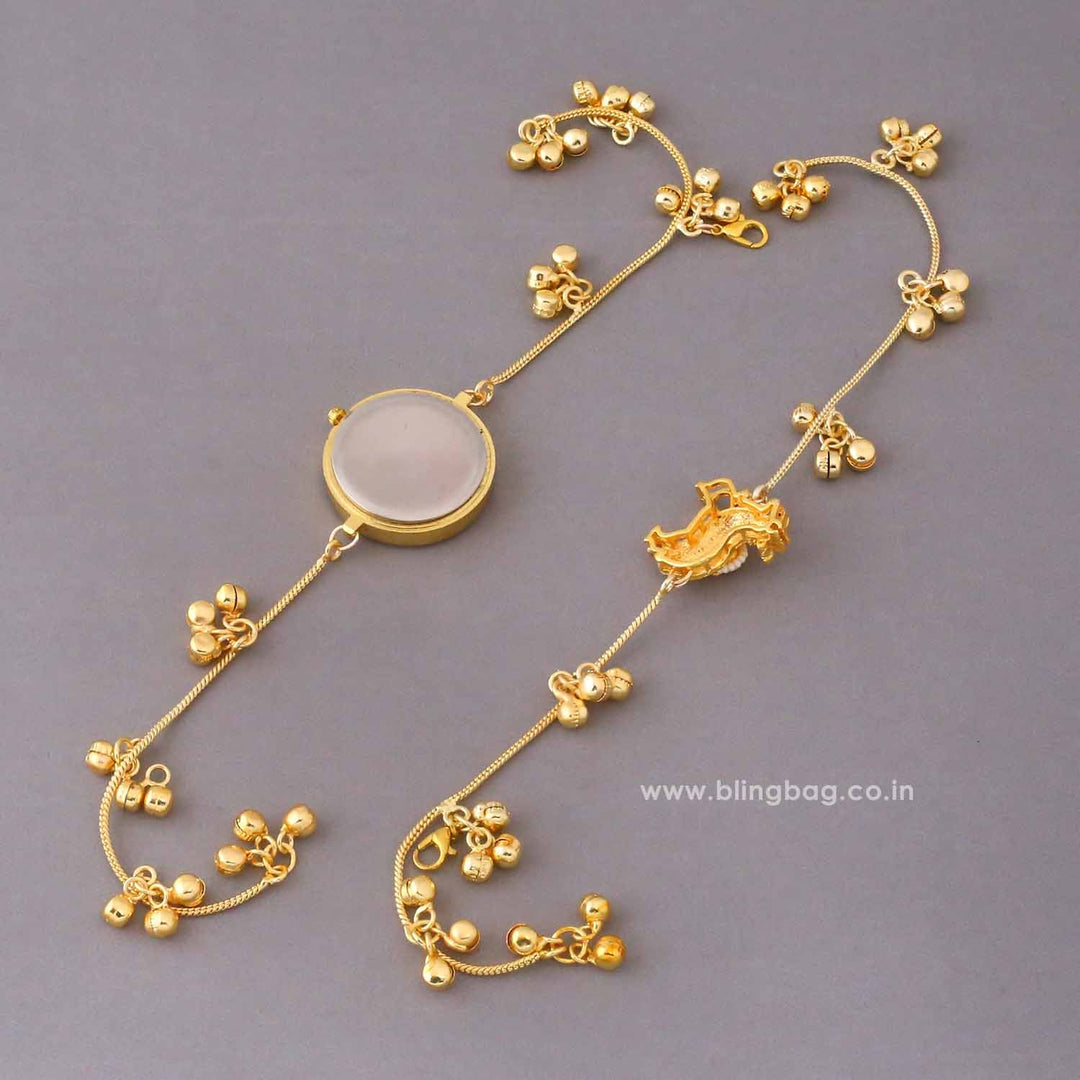 BlingBag Golden Tanviita Bracelet Watch