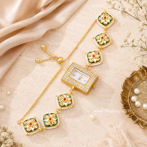 BlingBag Hiyanshree Kashmiri Adjustable Watch