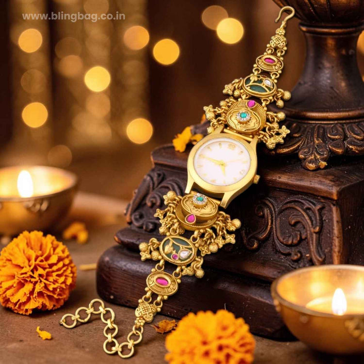 BlingBag Karupani Kashmiri Watch