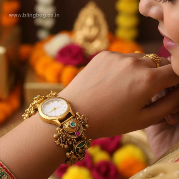 BlingBag Karupani Kashmiri Watch