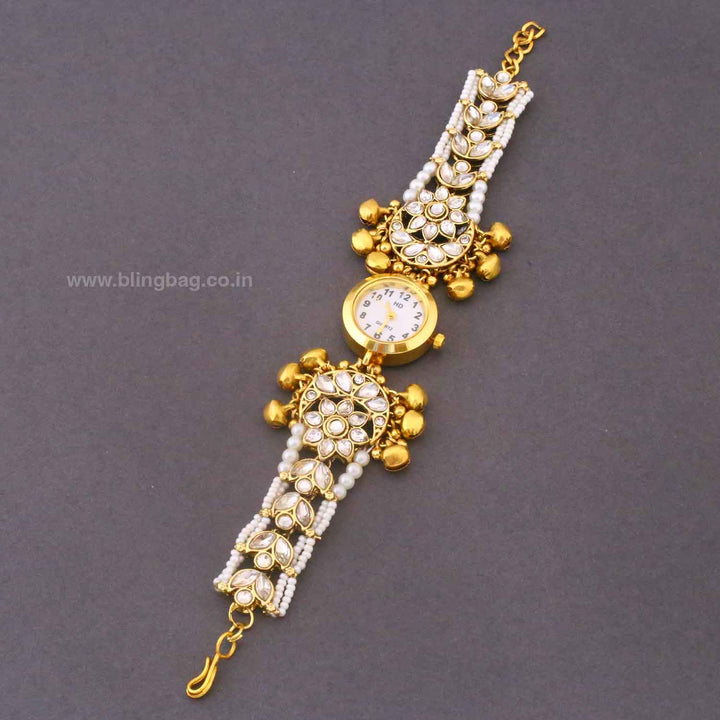 BlingBag Klisaha Kundan Watch