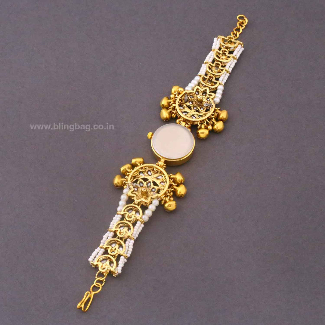 BlingBag Klisaha Kundan Watch