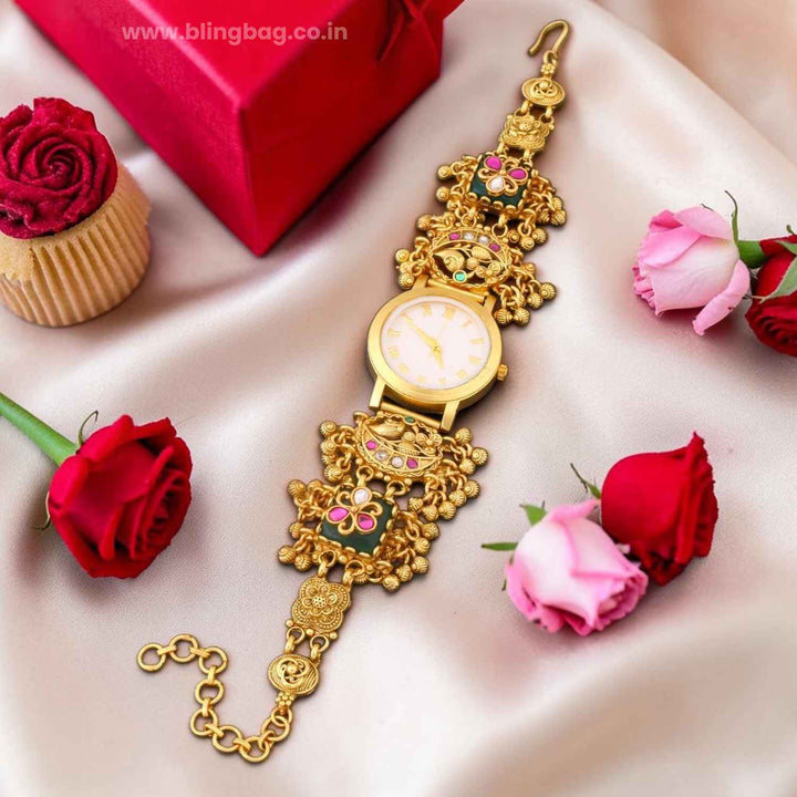BlingBag Liskaa Roman Kashmiri Watch