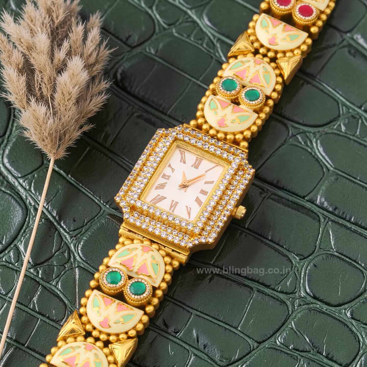 BlingBag Manshuri Heritage Bracelet Watch