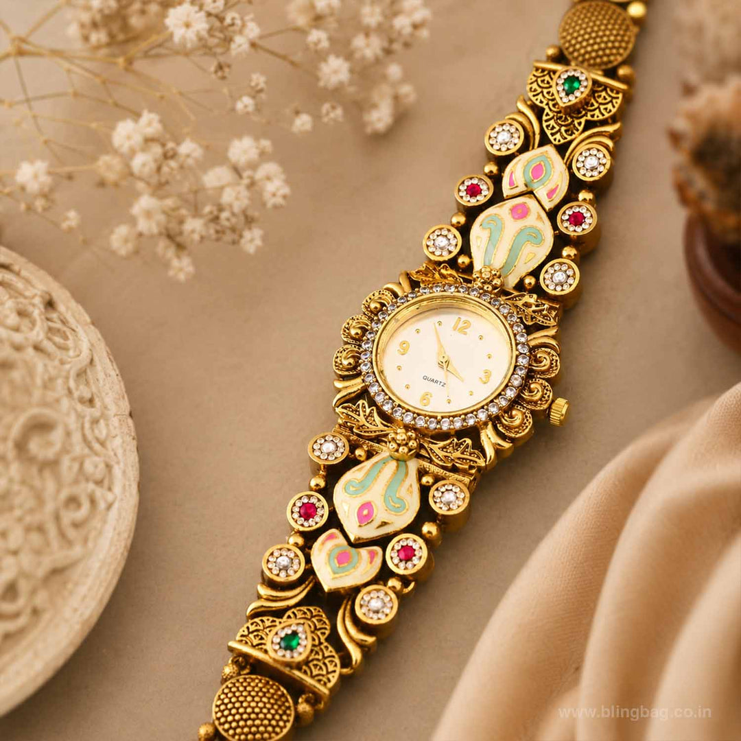 BlingBag Maveeta Heritage Watch