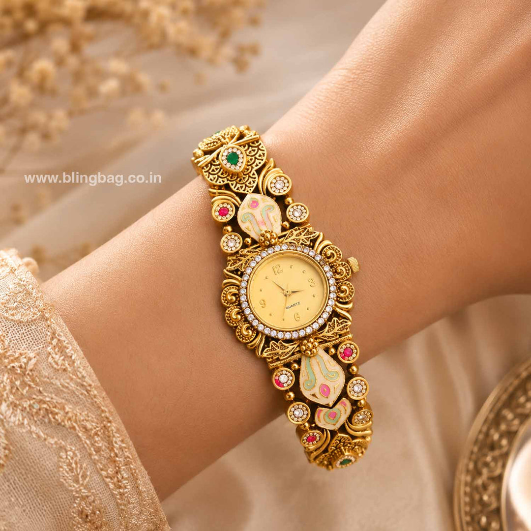 BlingBag Maveeta Heritage Watch