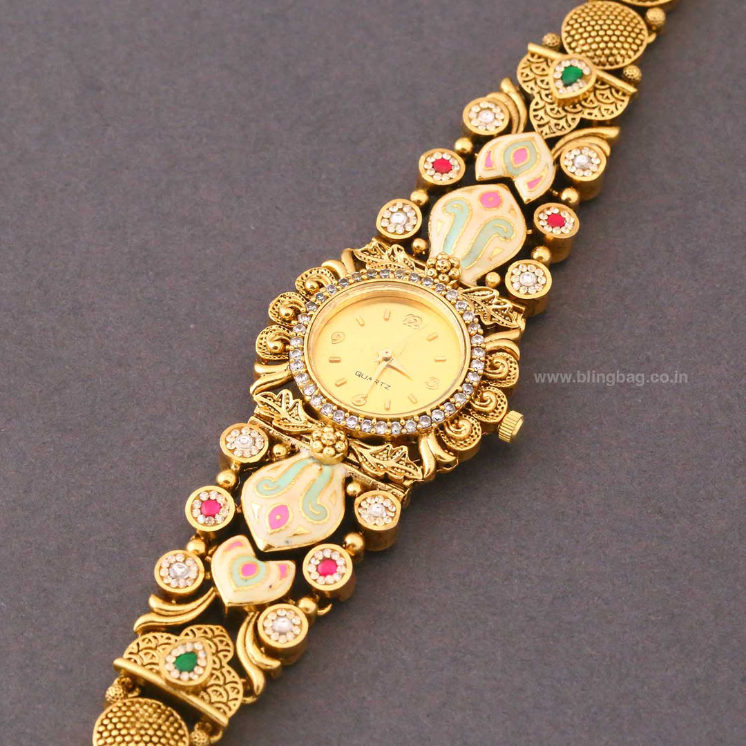 BlingBag Maveeta Heritage Watch