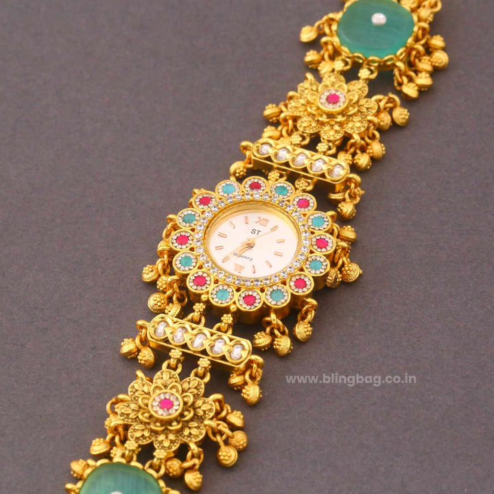 BlingBag Mint Kavyani Heritage Bracelet Watch