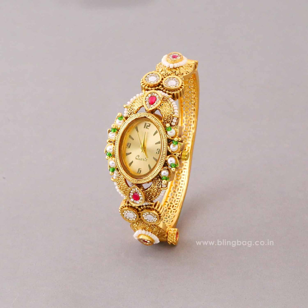 Blingbag Multicolor Bhavyaini Kada watch