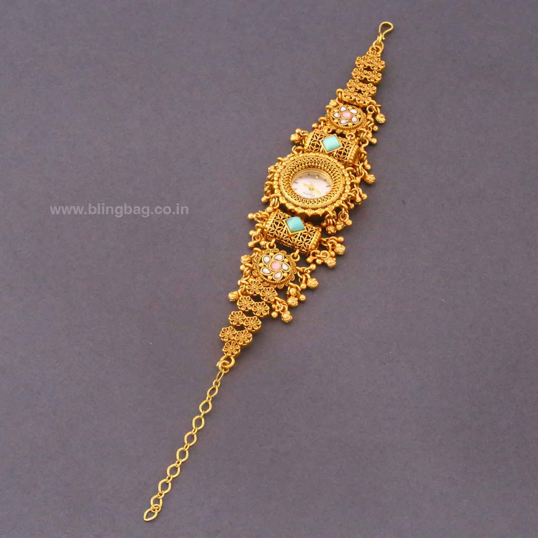 BlingBag Multicolor Kaisna Kashmiri Watch