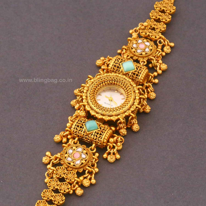 BlingBag Multicolor Kaisna Kashmiri Watch