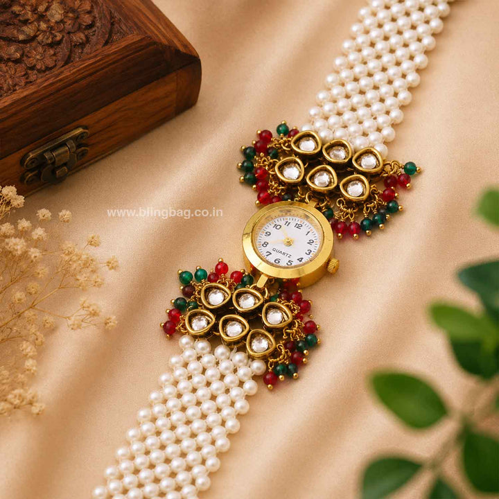 BlingBag Multicolor Leenika Kashmiri Watch